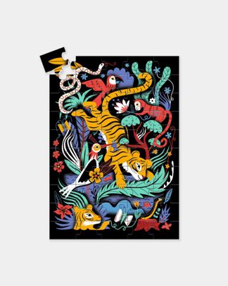 Купить Пазл прыжок тигра DJECO