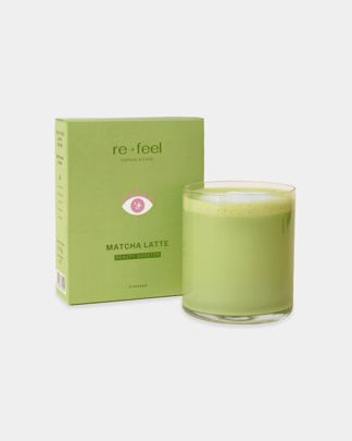Купить Матча-латте с кокосовым молоком + коллаген RE-FEEL