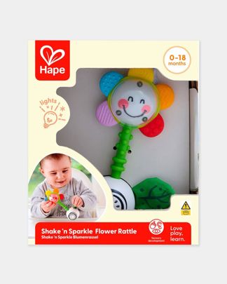 Купить Погремушка светящийся цветок HAPE