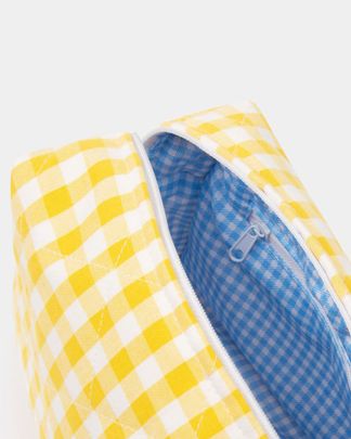 Купить Косметичка клетка солнечная калифорния большая l Boja