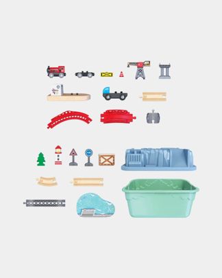 Купить Игровой набор "железная дорога" портовая станция HAPE