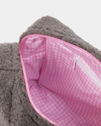 Купить Косметичка серая тедди l Boja