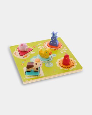 Купить Рамка-вкладыш утка и друзья DJECO