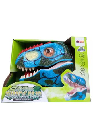 Купить Тираннозавр мир динозавров на руку синий MASAI MARA