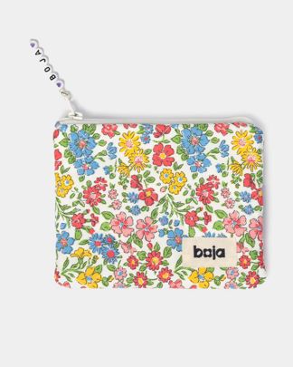 Купить Косметичка плоская с принтом flower lover мини s Boja