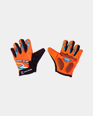 Купить Спортивные перчатки, оранжево-чёрные, размер s HAPE