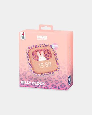 Купить Светильник-часы billy clock - pink leopard MOB