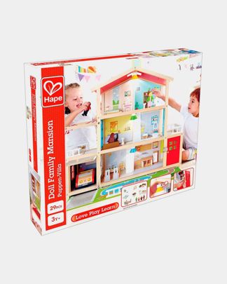 Купить Кукольный домик семейный особняк HAPE