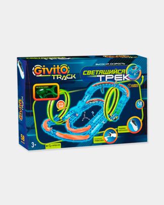 Купить Cветящийся автотрек с машиной на пульте управления NEBULOUS STARS