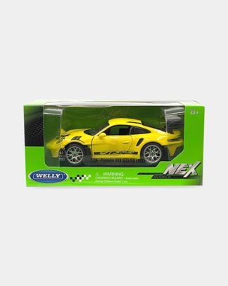 Купить Машинка серия "мув" порше 911 гт3 рс 992 1:24 WELLY