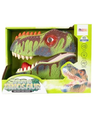 Купить Тираннозавр мир динозавров на руку зеленый MASAI MARA