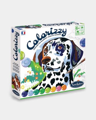 Купить Акриловая раскраска по цифрам собаки SENTOSPHERE