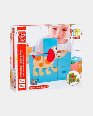 Купить Кубики лили 9 элементов HAPE