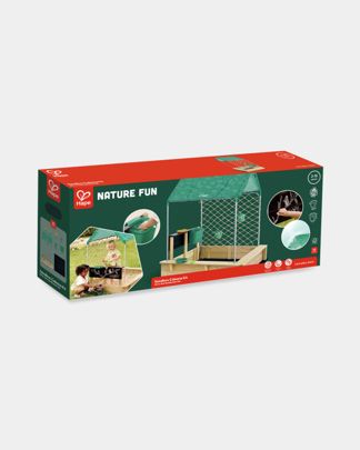Купить Песочница "на природе" с тентом HAPE