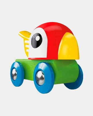 Купить Каталка свистящий попугайчик HAPE