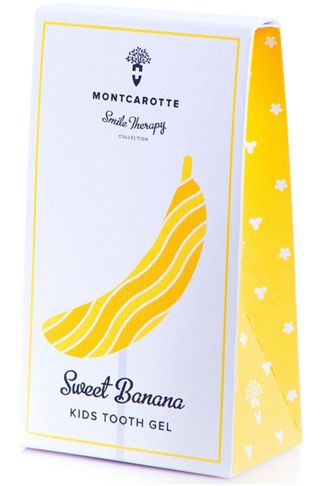 Купить Детский зубной гель сладкий банан MontCarotte