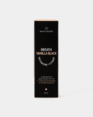 Купить Дентальный парфюм дыхание черной ванили WHITE SECRET