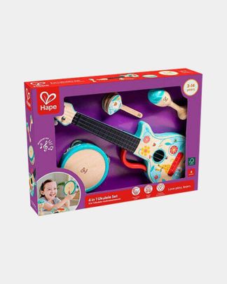 Купить Игровой набор  музыкальных инструментов 4в1 HAPE