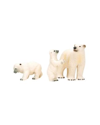Купить Набор фигурок животных белая медведица и медвежата MASAI MARA