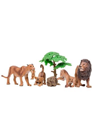 Купить Набор фигурок мир диких животных семья львов MASAI MARA