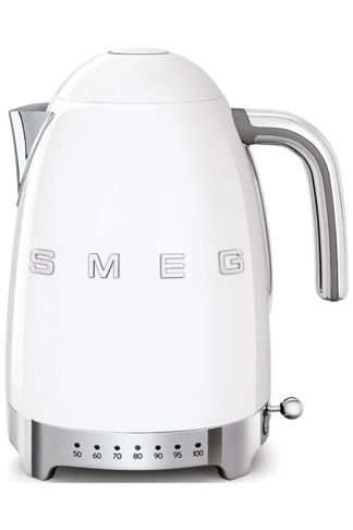 Купить Чайник электро с регулируемой температурой белый SMEG