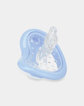 Купить Cоска-пустышка светло-синяя размер 1 в контейнере CURAPROX