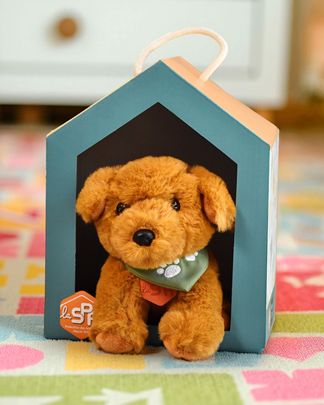 Купить Игрушка мягкая собака spa - chien beige mm DOU DOU ET COMPAGNIE