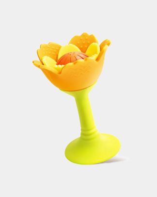 Купить Погремушка "малышам" оранжевый цветок 3в1 HAPE