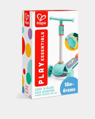 Купить Самокат lean 'n glide с подсветкой бирюзовый HAPE