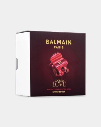 Купить Заколка-краб xs красный ключ к сердцу BALMAIN