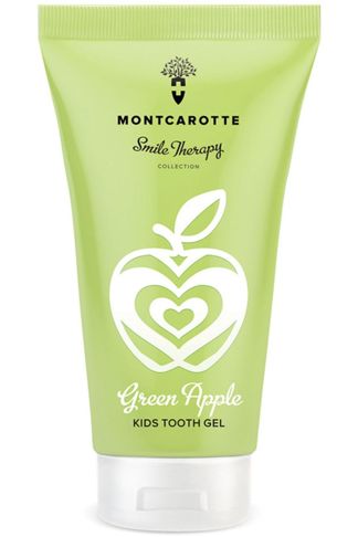Купить Детский зубной гель зеленое яблоко 0+ MontCarotte
