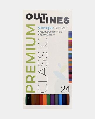 Купить Набор карандашей premium classic (24 шт) OUTLINES