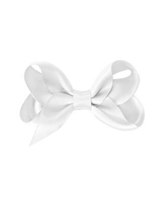 Купить Заколка-зажим "boutique bow", маленькая, белая MILLEDEUX KIDS