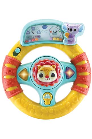 Купить Интерактивный руль "в дорогу со львом" 80-536626 VTECH