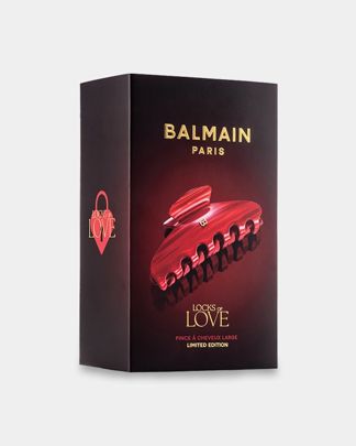 Купить Заколка-краб l красный ключ к сердцу BALMAIN