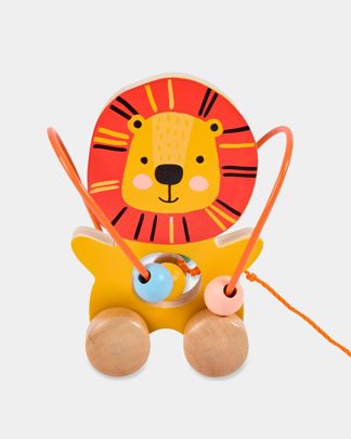 Купить Игрушка в мире животных каталка львенок HAPE