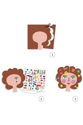 Купить Набор для творчества причёски DJECO