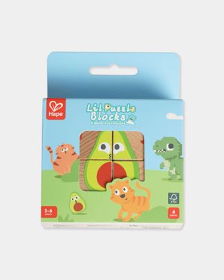 Купить Игровой набор "умняша" детские деревянные кубики HAPE