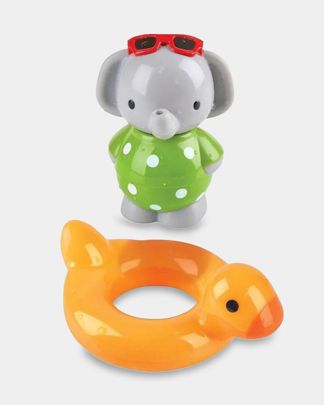 Купить Заводная плавающая игрушка для ванны слоник HAPE
