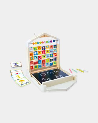 Купить Детские игровые счеты изучаем английский алфавит HAPE