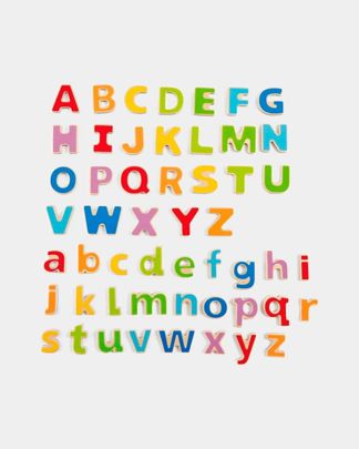 Купить Набор - магнитные буквы "английский алфавит" HAPE