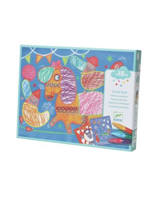 Купить Набор для творчества colouring цирковые животные DJECO