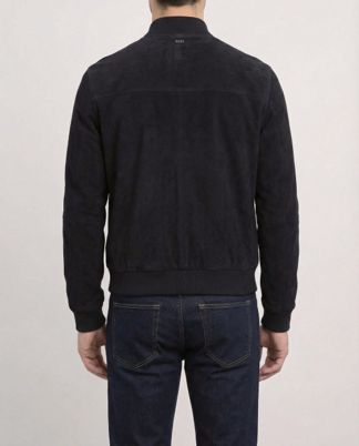 Купить Куртка кожаная HUGO BOSS