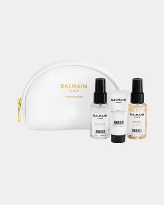 Купить Белая косметичка со средствами для ухода BALMAIN