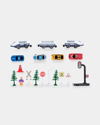 Купить Железная дорога мой город 70 предмета GIVITO