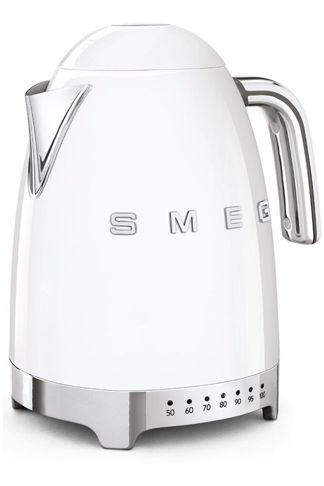 Купить Чайник электро с регулируемой температурой белый SMEG