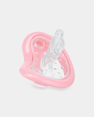 Купить Cоска-пустышка розовая размер 2 в контейнере CURAPROX