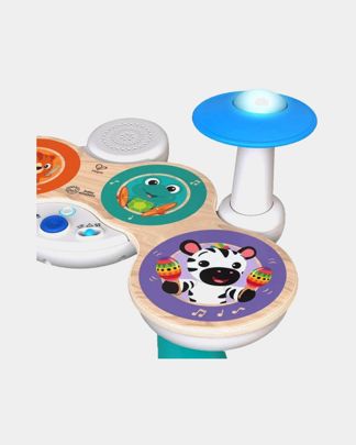 Купить Музыкальная игрушка барабанная установка сенсорная HAPE