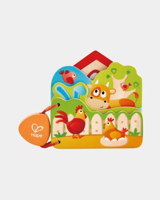 Купить Игрушка детская книга ферма HAPE