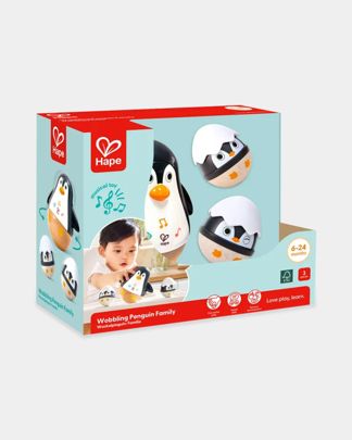 Купить Развивающая игрушка "малышам" семья пингвинов HAPE